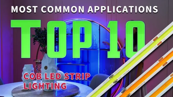 LED strips the 10 most common applications -- DIY lights