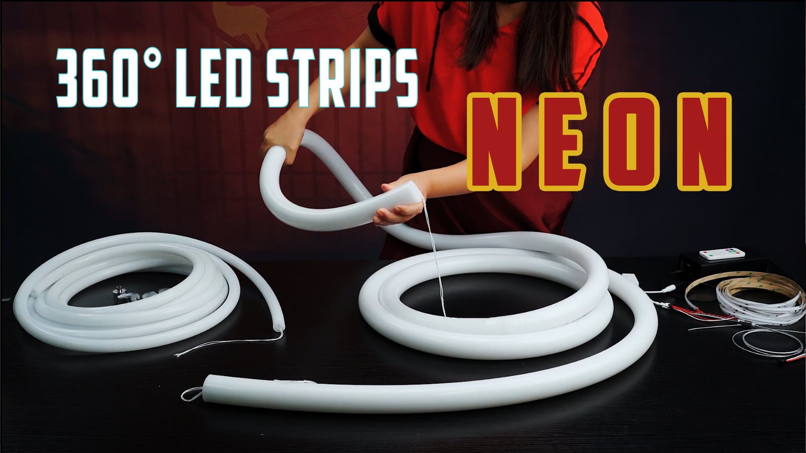 D22mm and D40mm silicone led channel system
