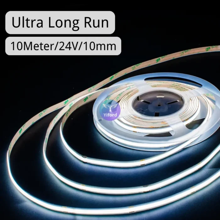 ultra long run led strip lights 24v 10meter