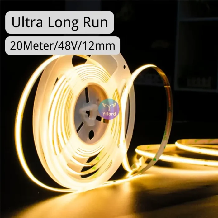 ultra long run led strip lights 48v 20meter